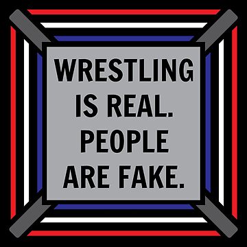 Artwork thumbnail, Wrestling is Real by PKHalford