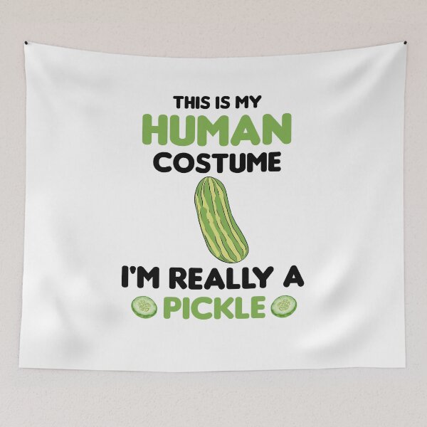 Item preview, This Is My Human Costume I'm Really A Pickle designed and sold by imaneless.