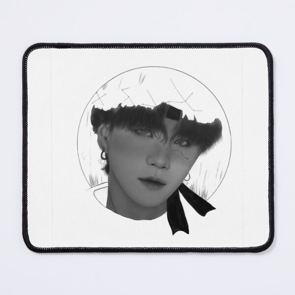 Item preview, BTS-suga sketch / jimin freehand drawing designed and sold by artby-amira.