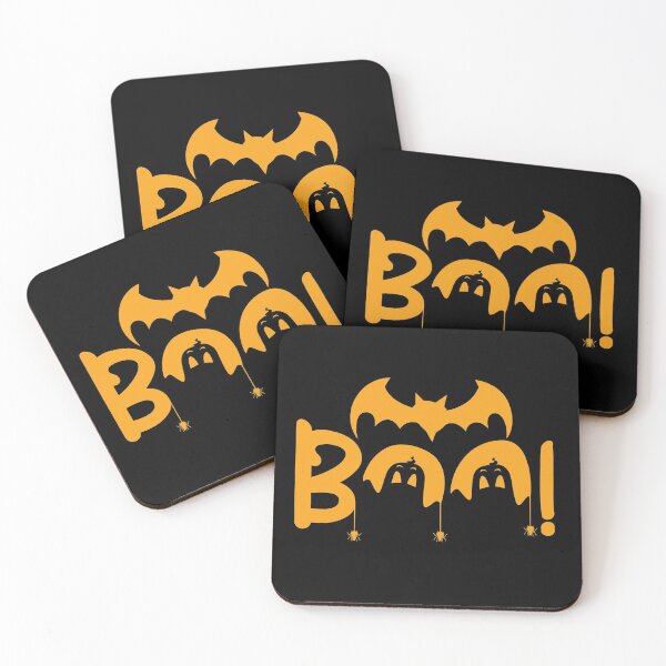 Item preview, Boo Scary Cute Ghost Orange Halloween Graphic Design designed and sold by Viral-Style.