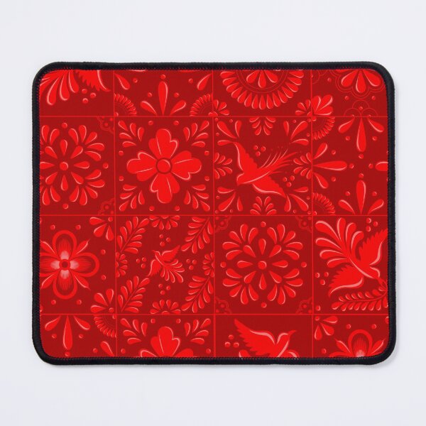 Item preview, Mexican Red Talavera Tile Pattern by Akbaly designed and sold by Akbaly.