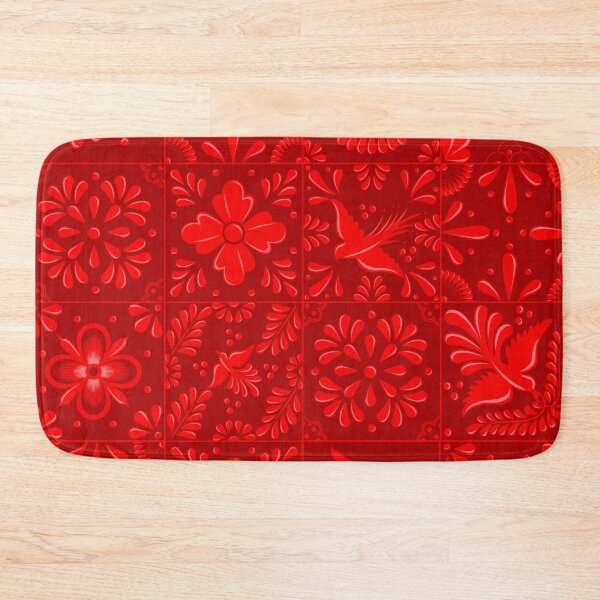 Item preview, Mexican Red Talavera Tile Pattern by Akbaly designed and sold by Akbaly.