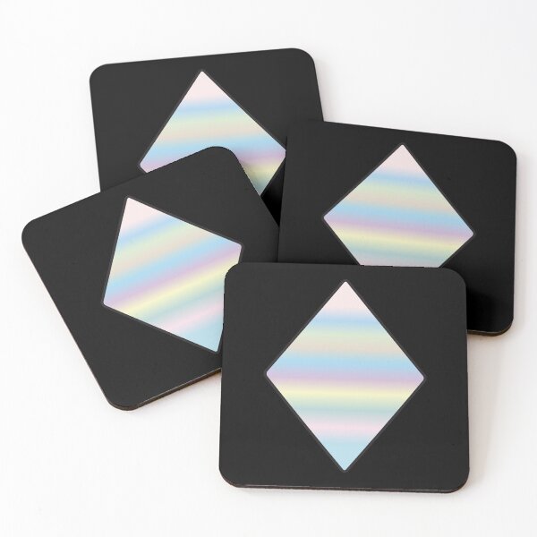 Item preview, Diamond Shape With Holographic Gradient Color designed and sold by andriandesain.