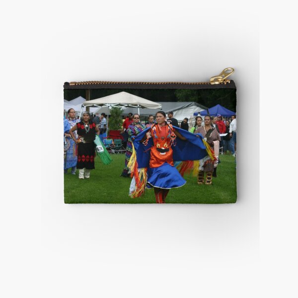 Item preview, women dancers at the Kee=Boon- Mein-Kaa pow wow designed and sold by Wolf's Eye View.