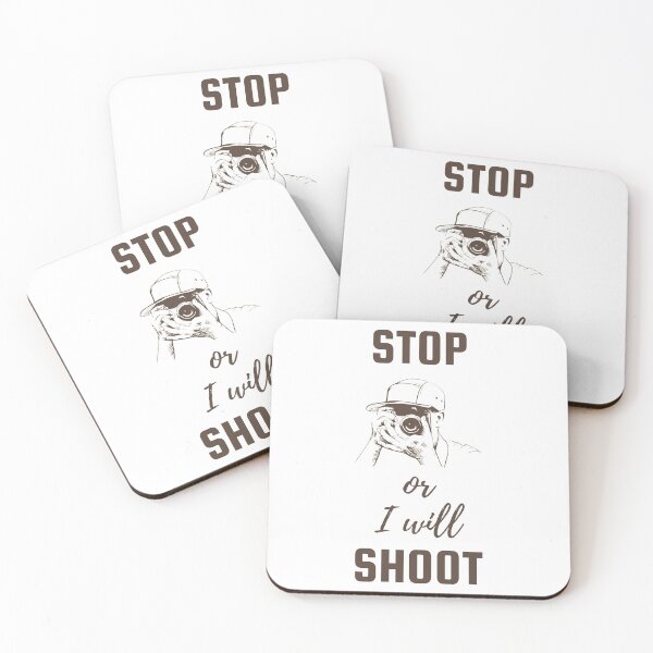 Item preview, Funny Photographer - Stop Or I Will Shoot designed and sold by Y-Muqsit.