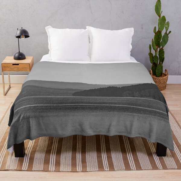 Item preview, Forest and lake landscape in - Black and white designed and sold by RolandWidin.