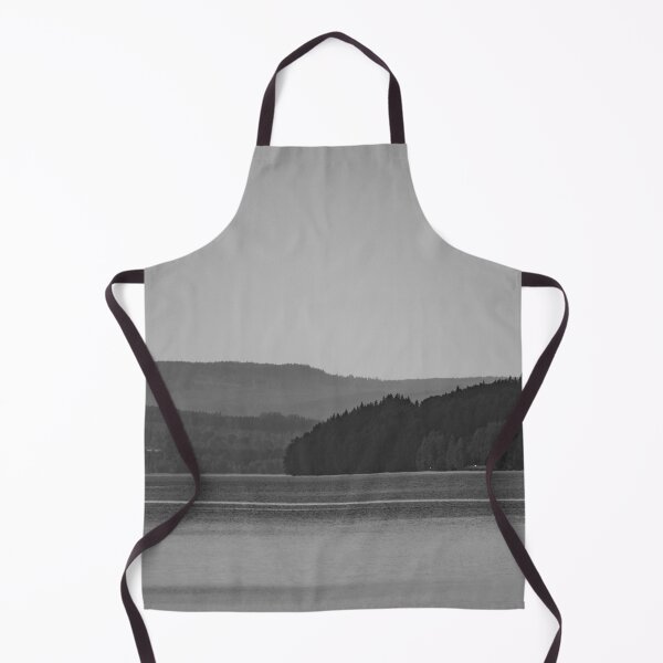 Item preview, Forest and lake landscape in - Black and white designed and sold by RolandWidin.