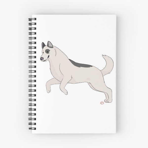 Item preview, Puppy Love 2: Husky (Minimal Grey) designed and sold by Sophie Mattocks.