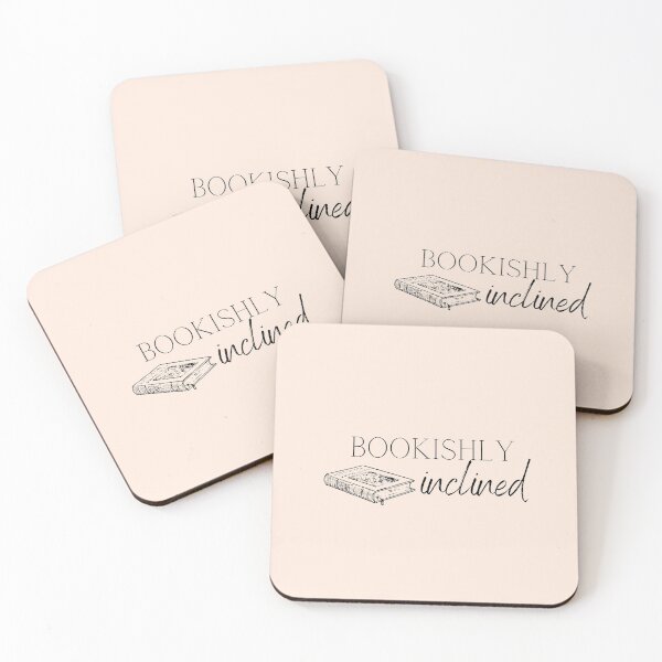 Item preview, Bookishly Inclined Quote designed and sold by BohemianFiction.