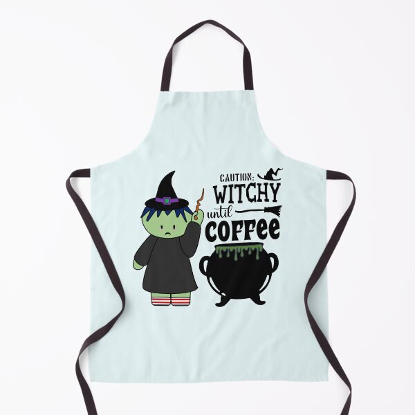 Item preview, Caution: Witchy Until Coffee | Halloween Witches | Coffee Lovers (Light) designed and sold by the-krisney-way.