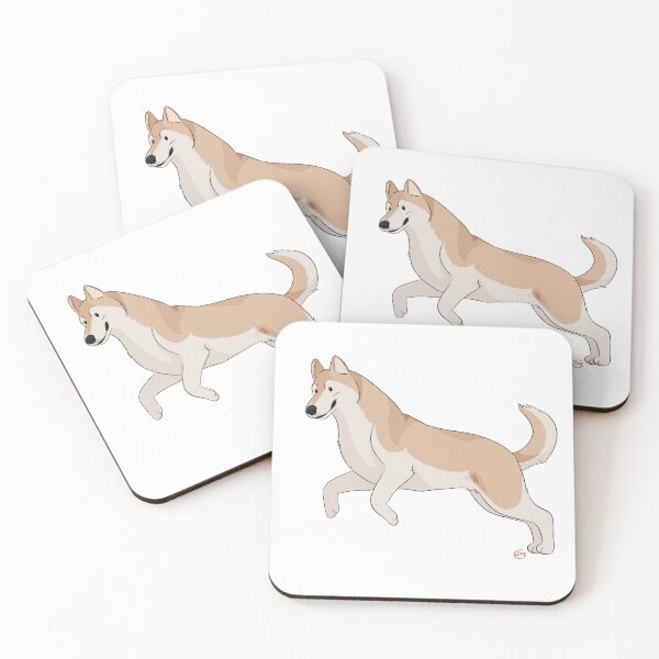 Item preview, Puppy Love 2: Husky (Light Red) designed and sold by Sophie Mattocks.