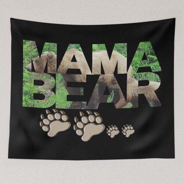 Item preview, "Mama Bear" framing a picture of bears designed and sold by Jessi-Sketches.