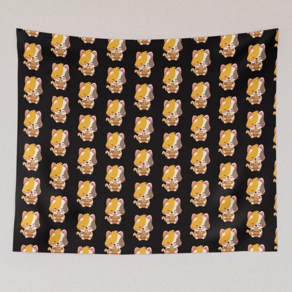 Item preview, Cute Cat Eating Ramen designed and sold by 8-COUNT Co. Clothing.