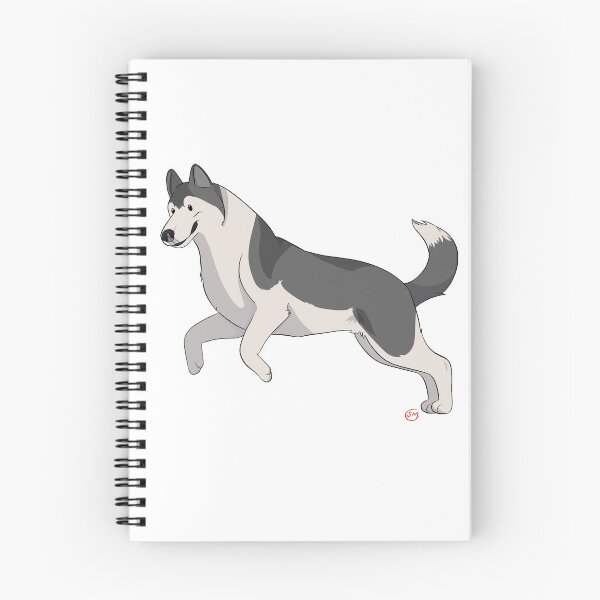 Item preview, Puppy Love 2: Husky (Grey) designed and sold by Sophie Mattocks.