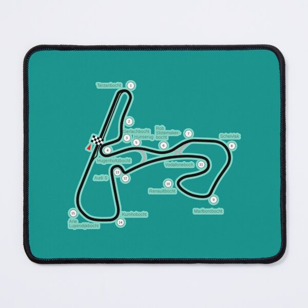 Item preview, zandvoort circuit designed and sold by PolePositionArt.