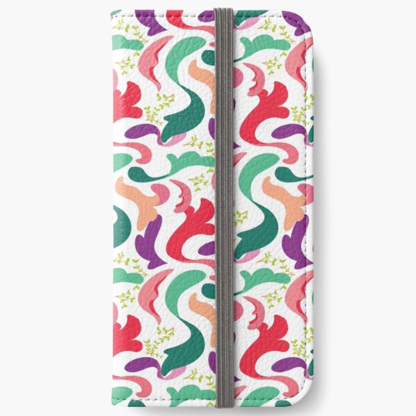 Twirl – green iPhone Wallet