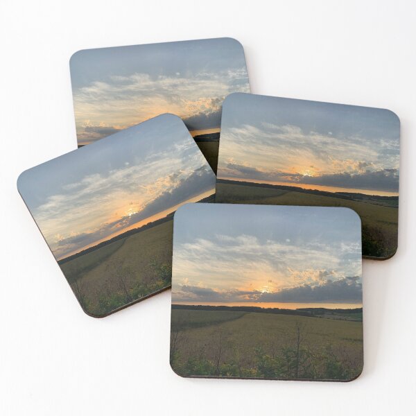 Item preview, Sunrise Over the Bean Field designed and sold by SkyStruck.