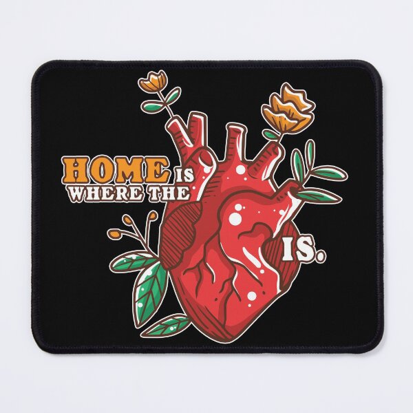 Item preview, Home is where the heart is designed and sold by ninthstreet.
