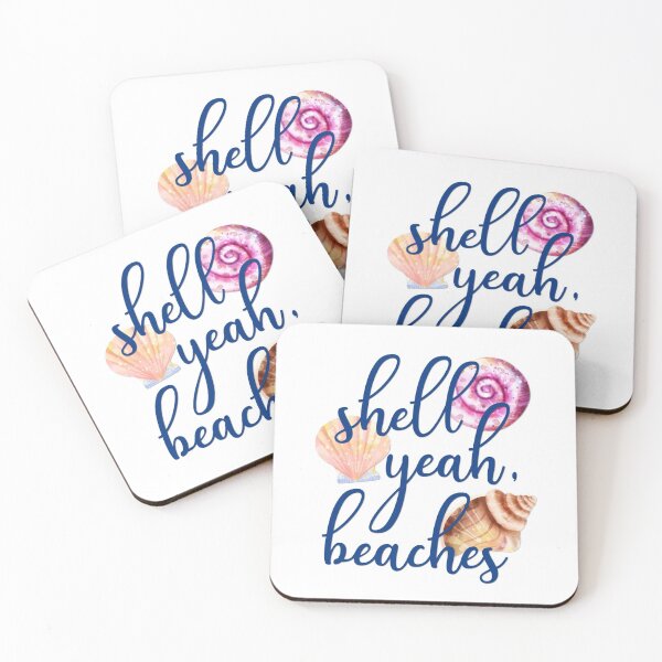 Item preview, Shell Yeah, Beaches designed and sold by Martini-Four.