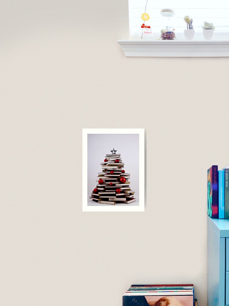 Thumbnail 1 of 3, Art Print, XMAS BOOK TREE ~ OMG Sold "198 " of these YAY !!! designed and sold by Ninasphotos.