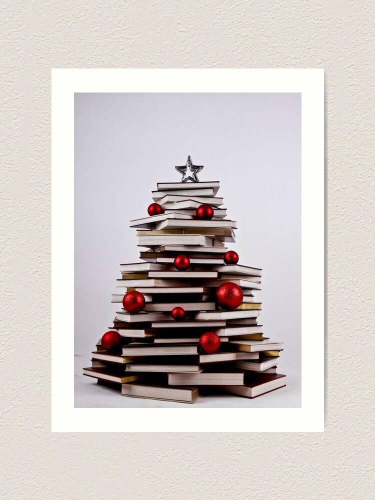 Thumbnail 2 of 3, Art Print, XMAS BOOK TREE ~ OMG Sold "198 " of these YAY !!! designed and sold by Ninasphotos.
