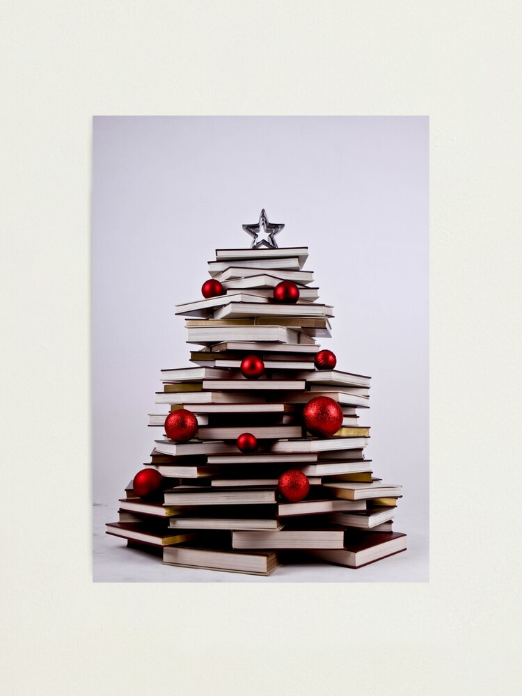 Thumbnail 1 of 3, Photographic Print, XMAS BOOK TREE ~ OMG Sold "198 " of these YAY !!! designed and sold by Ninasphotos.