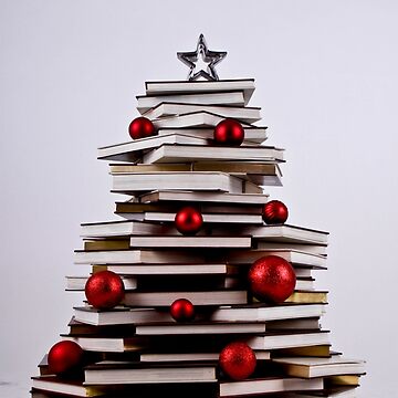 Artwork thumbnail, XMAS BOOK TREE ~ OMG Sold "198 " of these YAY !!! by Nina Matthews Photography