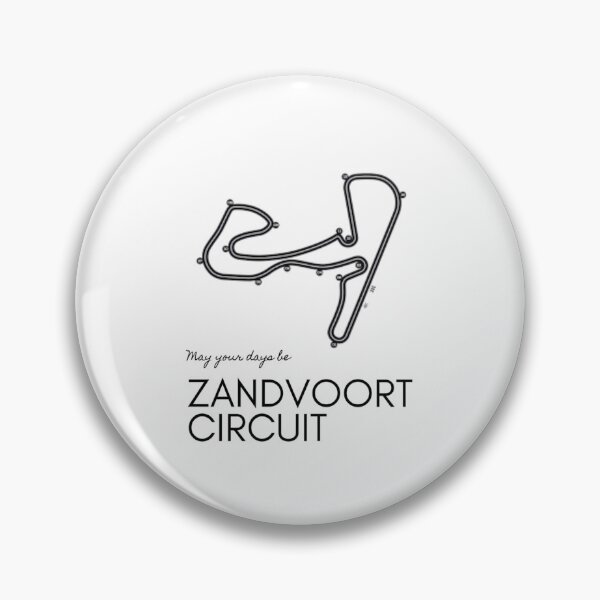 Item preview, zandvoort circuit circuit designed and sold by PolePositionArt.