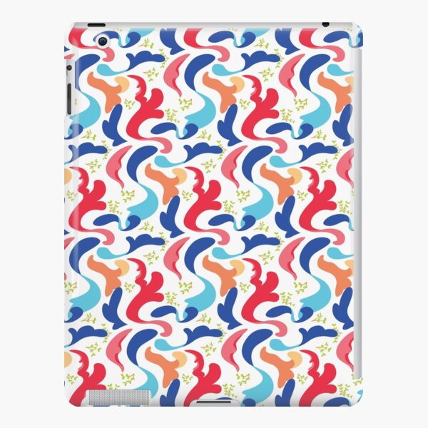 Twirl – blue iPad Snap Case