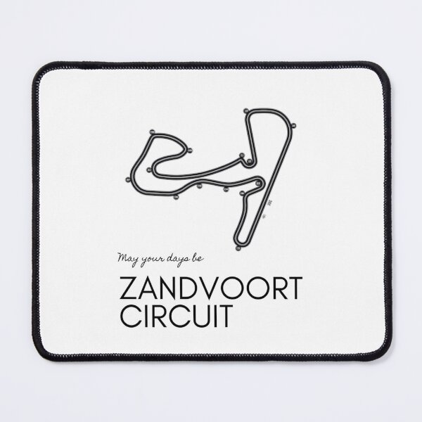 Item preview, zandvoort circuit circuit designed and sold by PolePositionArt.