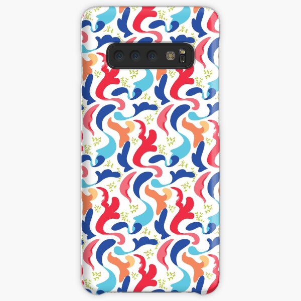 Twirl – blue Samsung Galaxy Snap Case