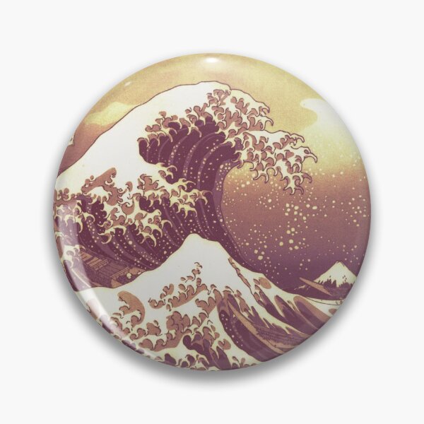 Item preview, lithograph great wave off kanagawa designed and sold by BeCoolArt.
