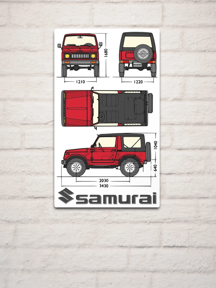 Suzuki Samurai SJ 410 | Metal Print