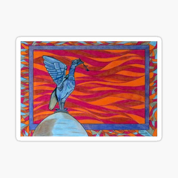 Item preview, 586 - LIVER BIRD DESIGN - DAVE EDWARDS - COLOURED PENCILS - 2021 designed and sold by BLYTHART.