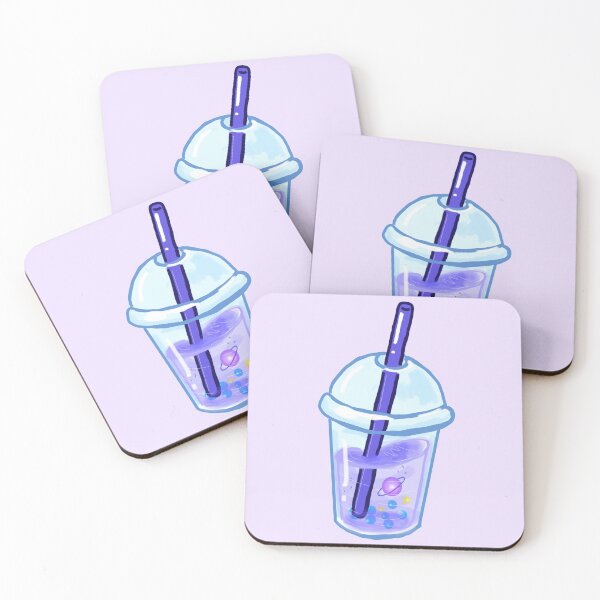 Item preview, Bubble tea -  Space planet tea designed and sold by DemonicGloom.