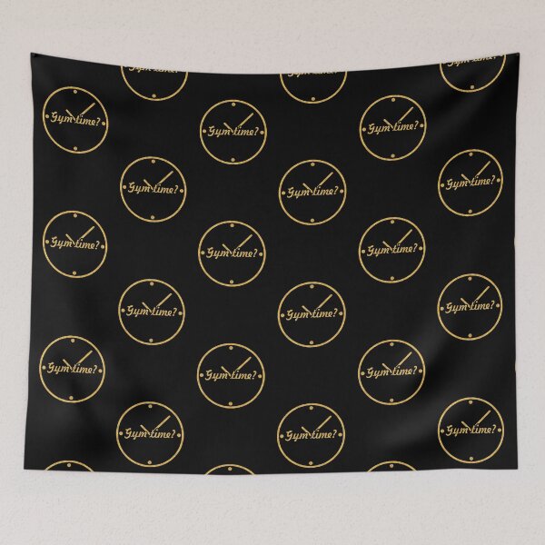 Item preview, Gym time ? - Gym Motivational Quote designed and sold by Powerofwordss.