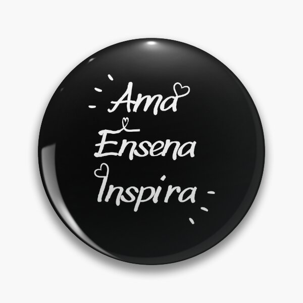 Item preview, Ama ensena inspira , Spanish teacher, love Spanish designed and sold by cubic-shop.