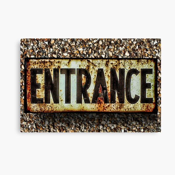 Aperçu de l'œuvre ☝ ☞ RUSTED ENTRANCE SIGN ☝ ☞ créée et vendue par ✿✿ Bonita ✿✿ ђєℓℓσ.