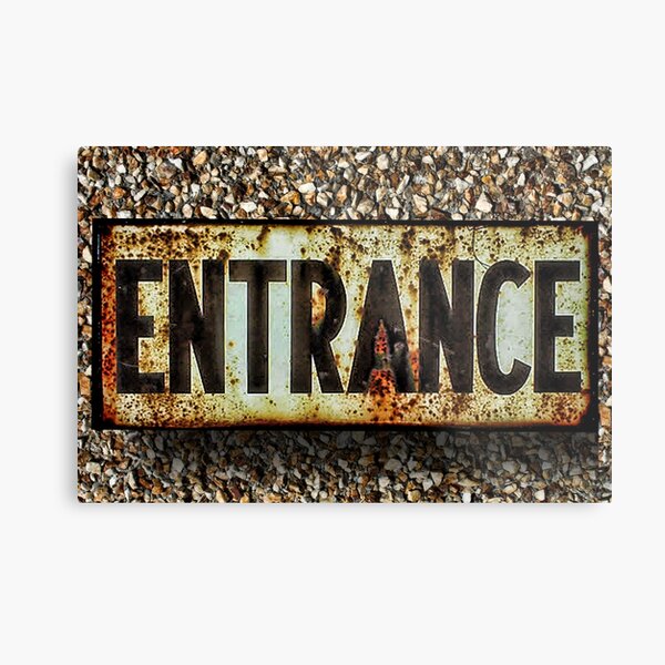 Aperçu de l'œuvre ☝ ☞ RUSTED ENTRANCE SIGN ☝ ☞ créée et vendue par ✿✿ Bonita ✿✿ ђєℓℓσ.