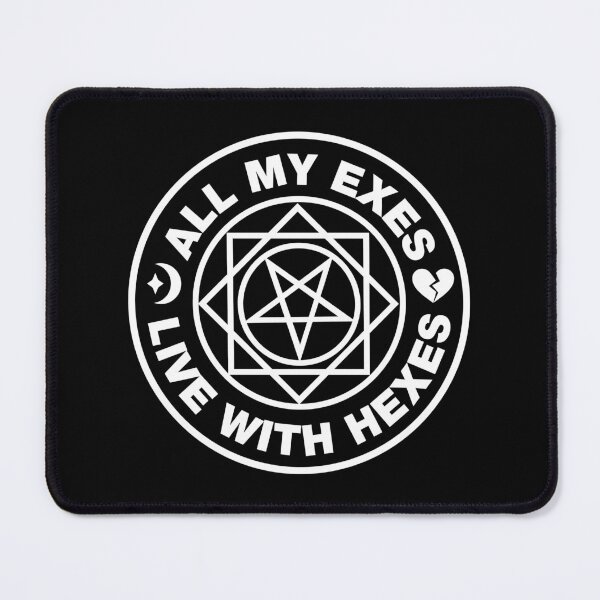 Item preview, All My Exes Live With Hexes designed and sold by abowlofsoda.