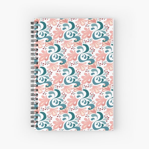 Posy – green Spiral Notebook