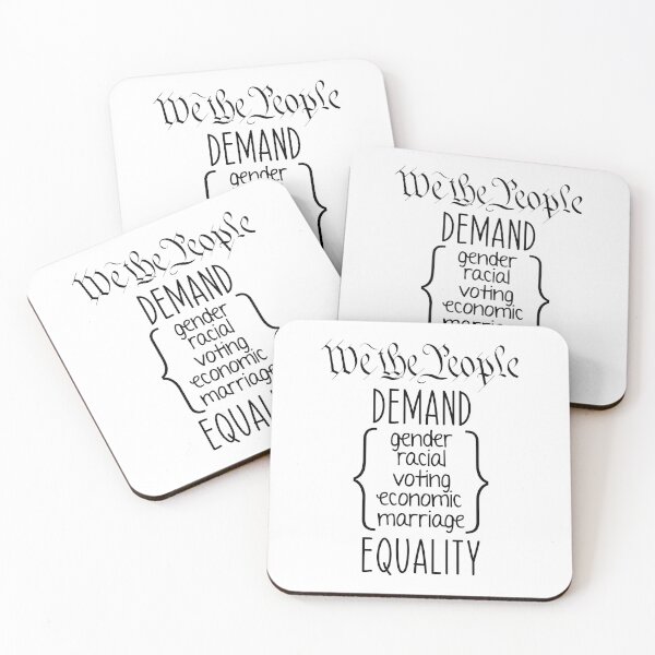 Item preview, We The People Demand Equality designed and sold by Martini-Four.