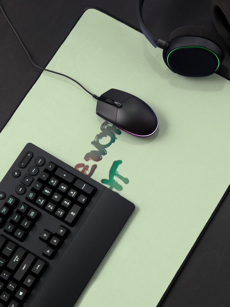 Alternate view of Come and Paint The World With Me - Kesha Design Mouse Pad
