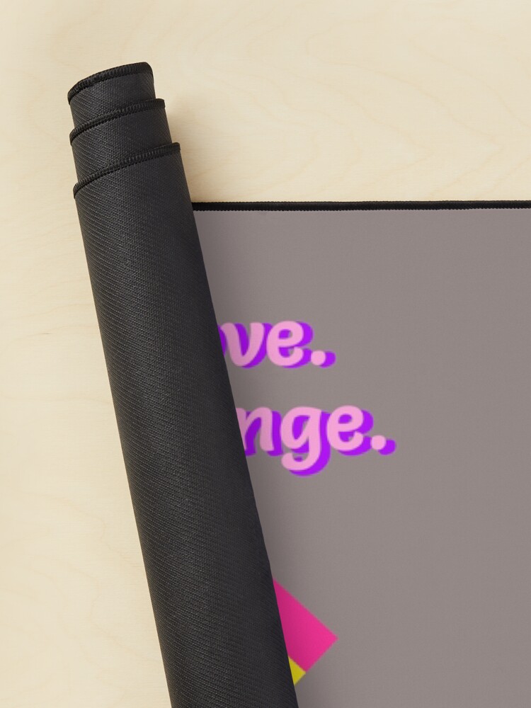 Alternate view of I Love Who I Love - Pansexual Flag Design Mouse Pad