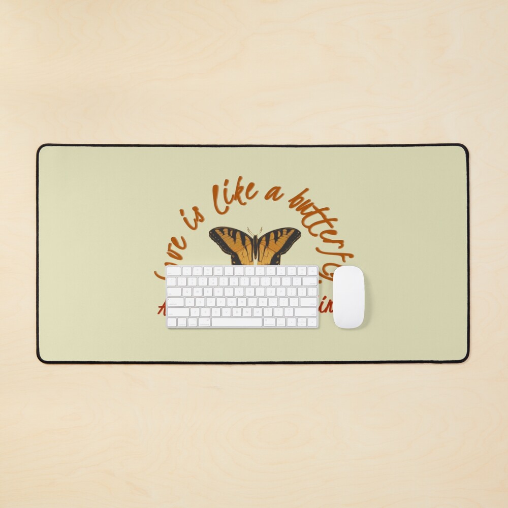 Love Is Like A Butterfly - Dolly Parton Design Mouse Pad