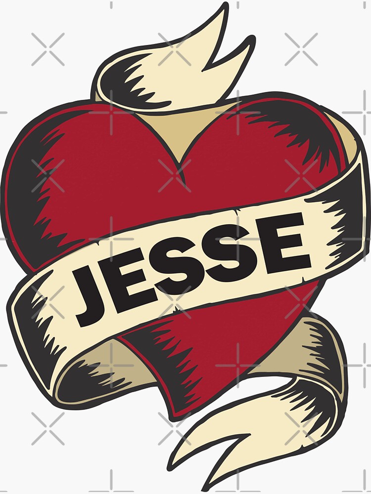 jesse-name-gift-for-jesse-name-as-heart-love-sticker-for-sale-by