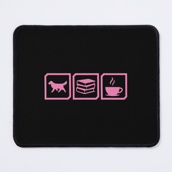 Item preview, Dogs Books Coffe Pink designed and sold by 8-COUNT Co. Clothing.