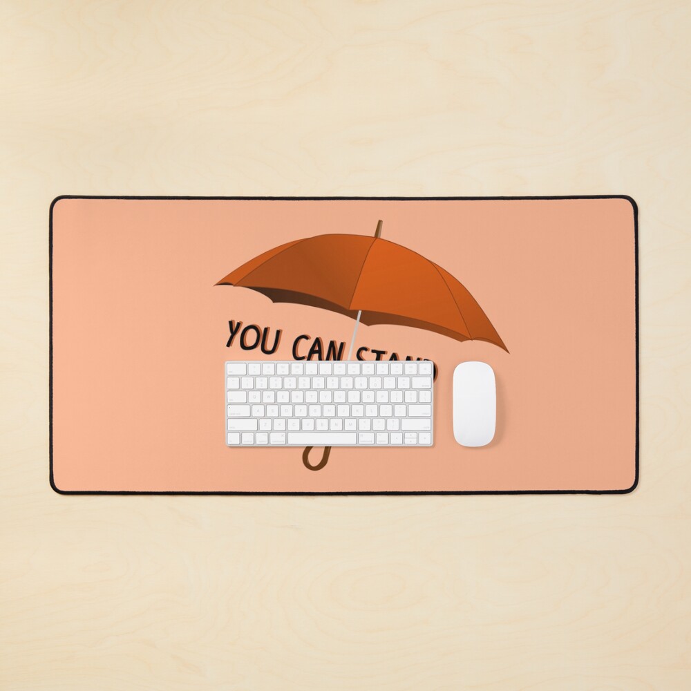 You Can Stand Under My Umbrella - Rihanna Design Mouse Pad