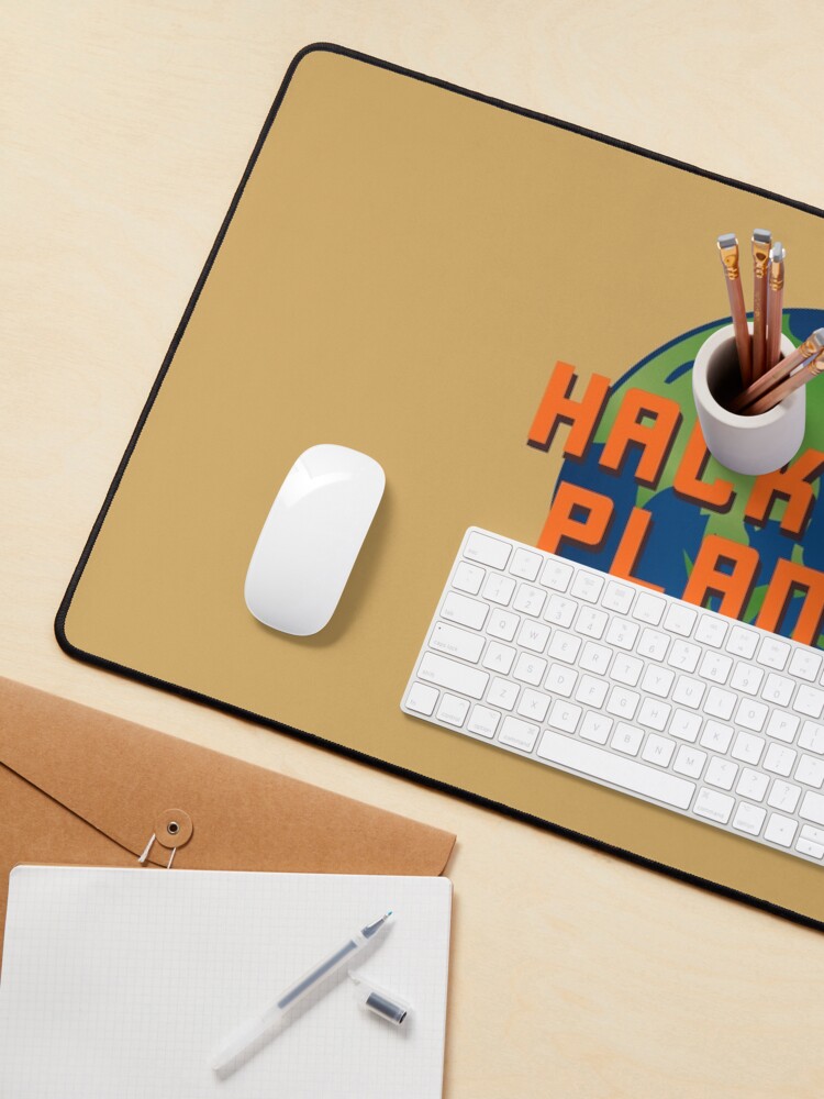 Alternate view of Hack The Planet! - Hackers Design Mouse Pad
