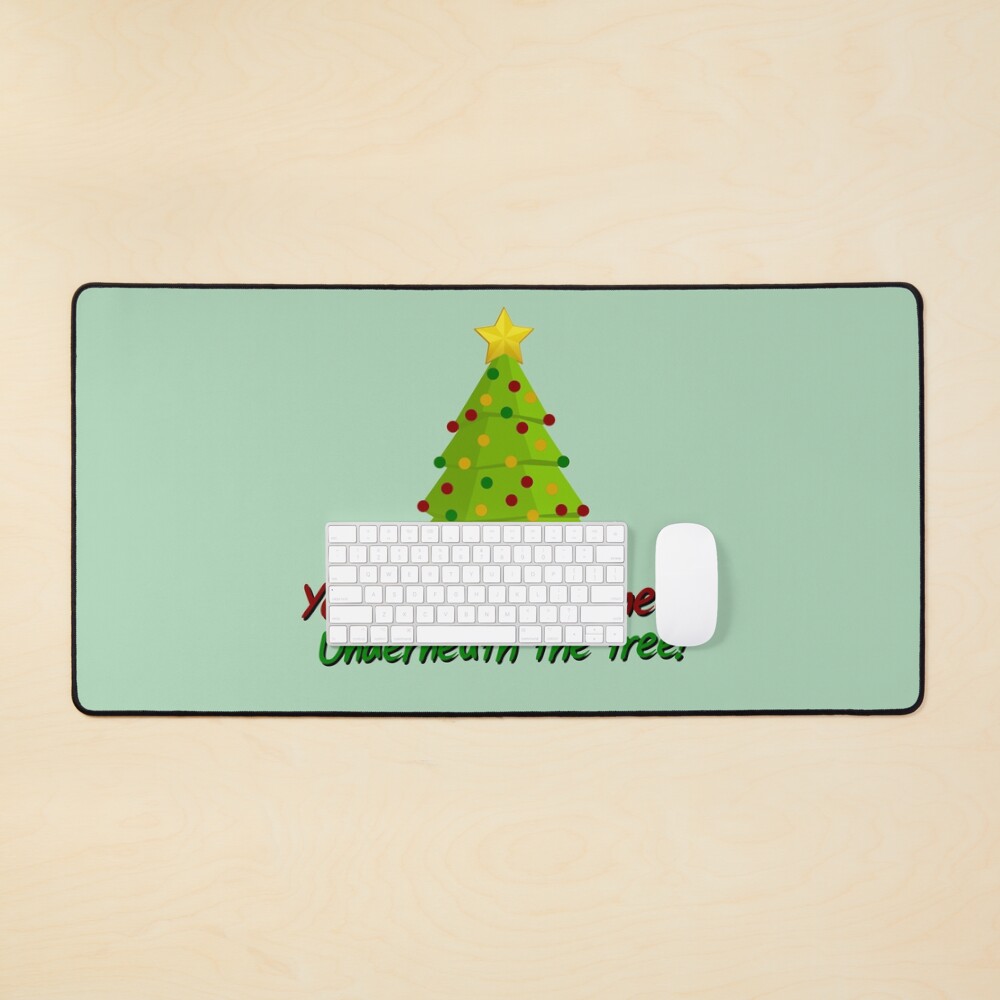 All I Need Underneath The Tree - Kelly Clarkson Christmas Design Mouse Pad